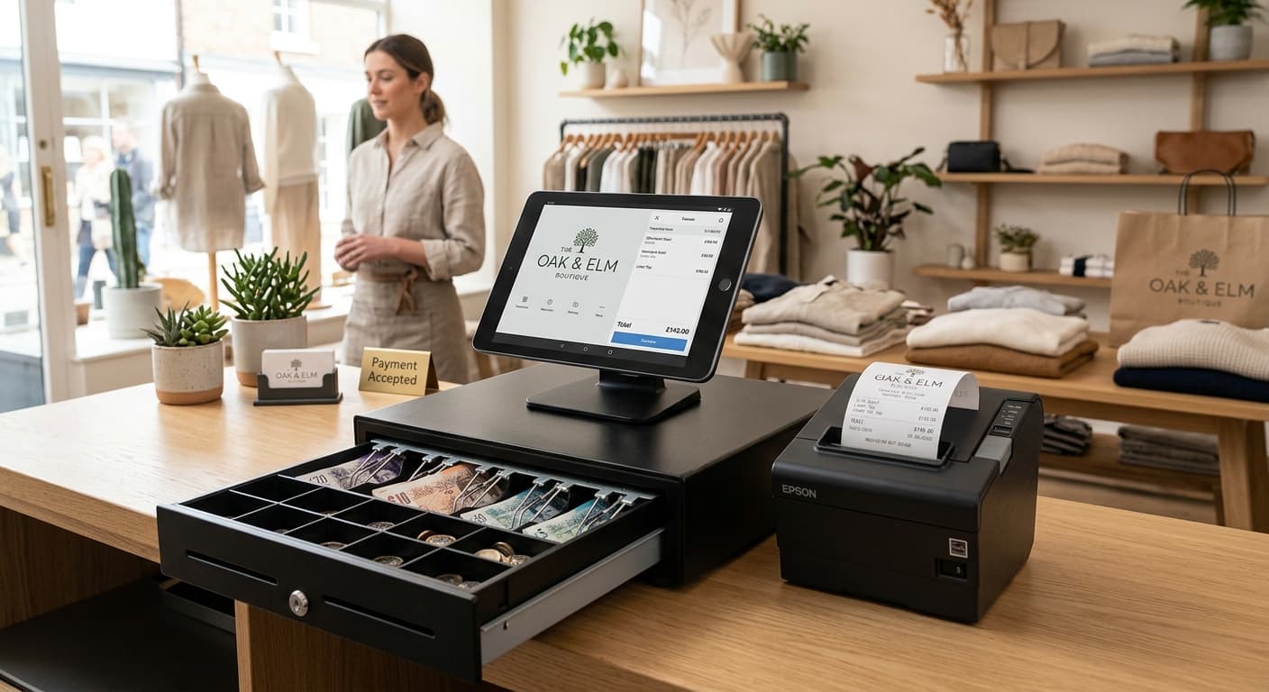 Star Micronics mPOP POS Bundle - Receipt Printer + Cash Drawer view 3