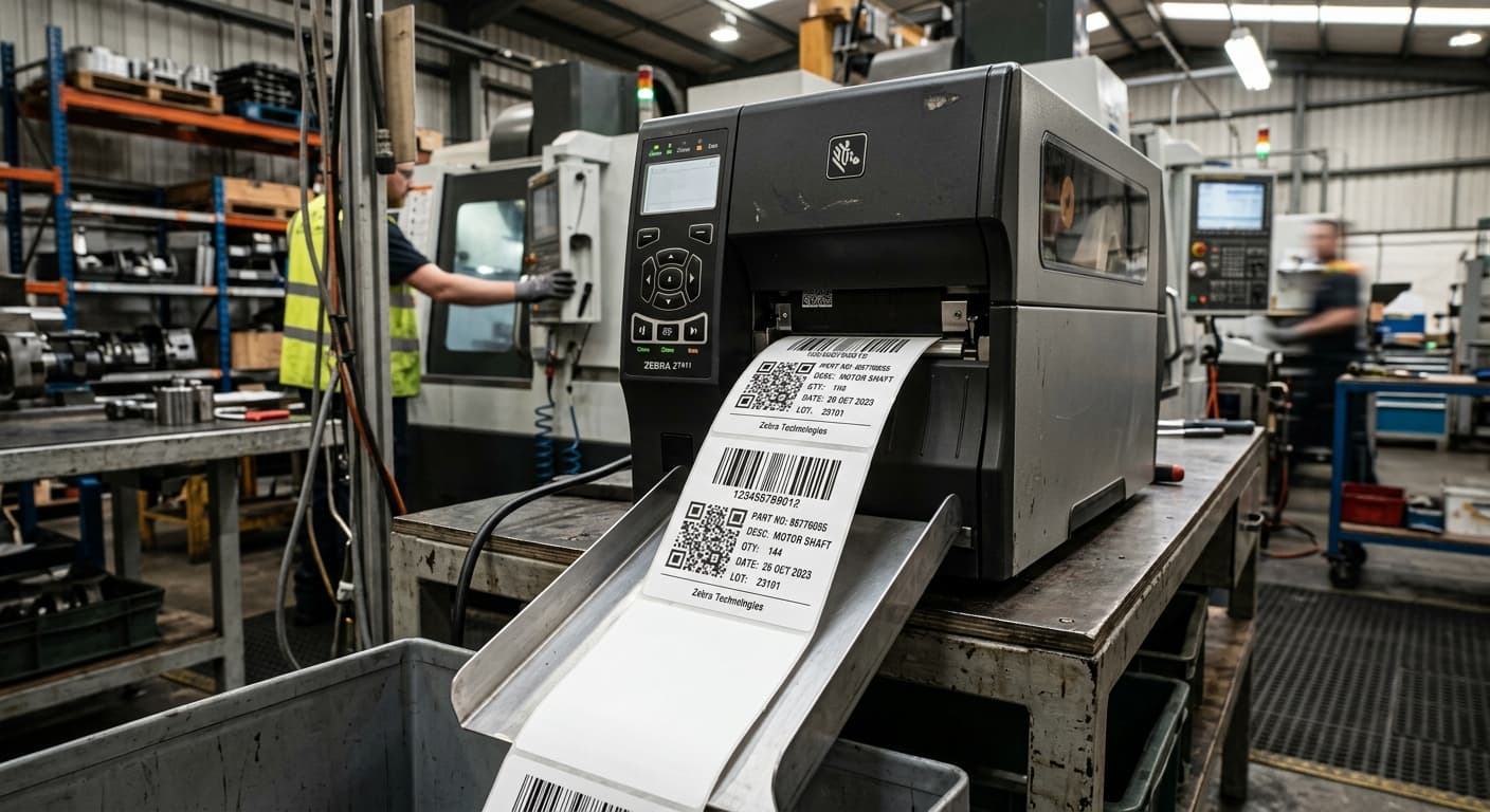 Zebra ZT411 4-Inch Industrial Thermal Transfer Printer view 2