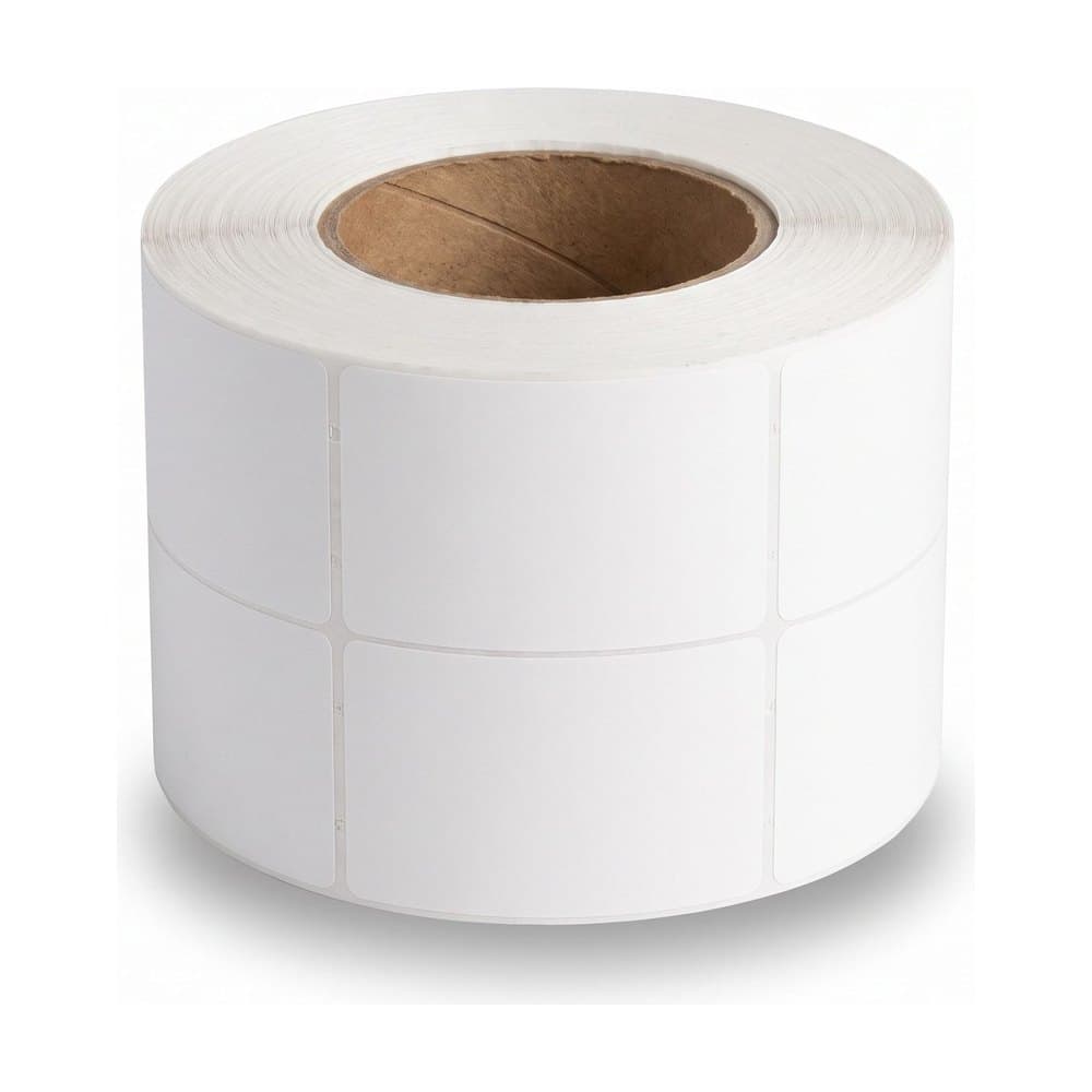 4 x 2 in Thermal Transfer Labels, White